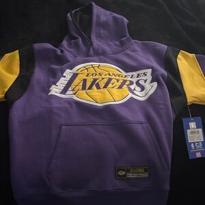 NBA Lakers Purple and Yellow Hoodie
